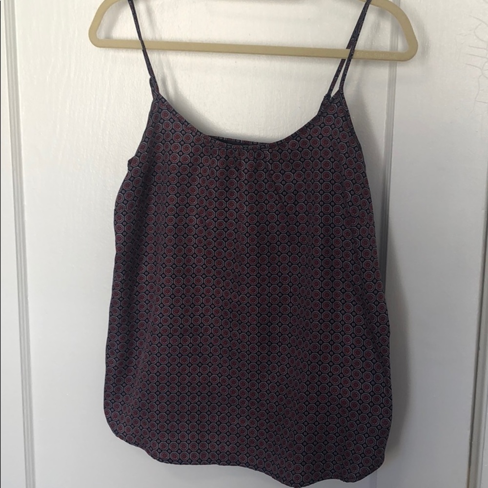 Limited Patterned Strappy Patterned Blouse